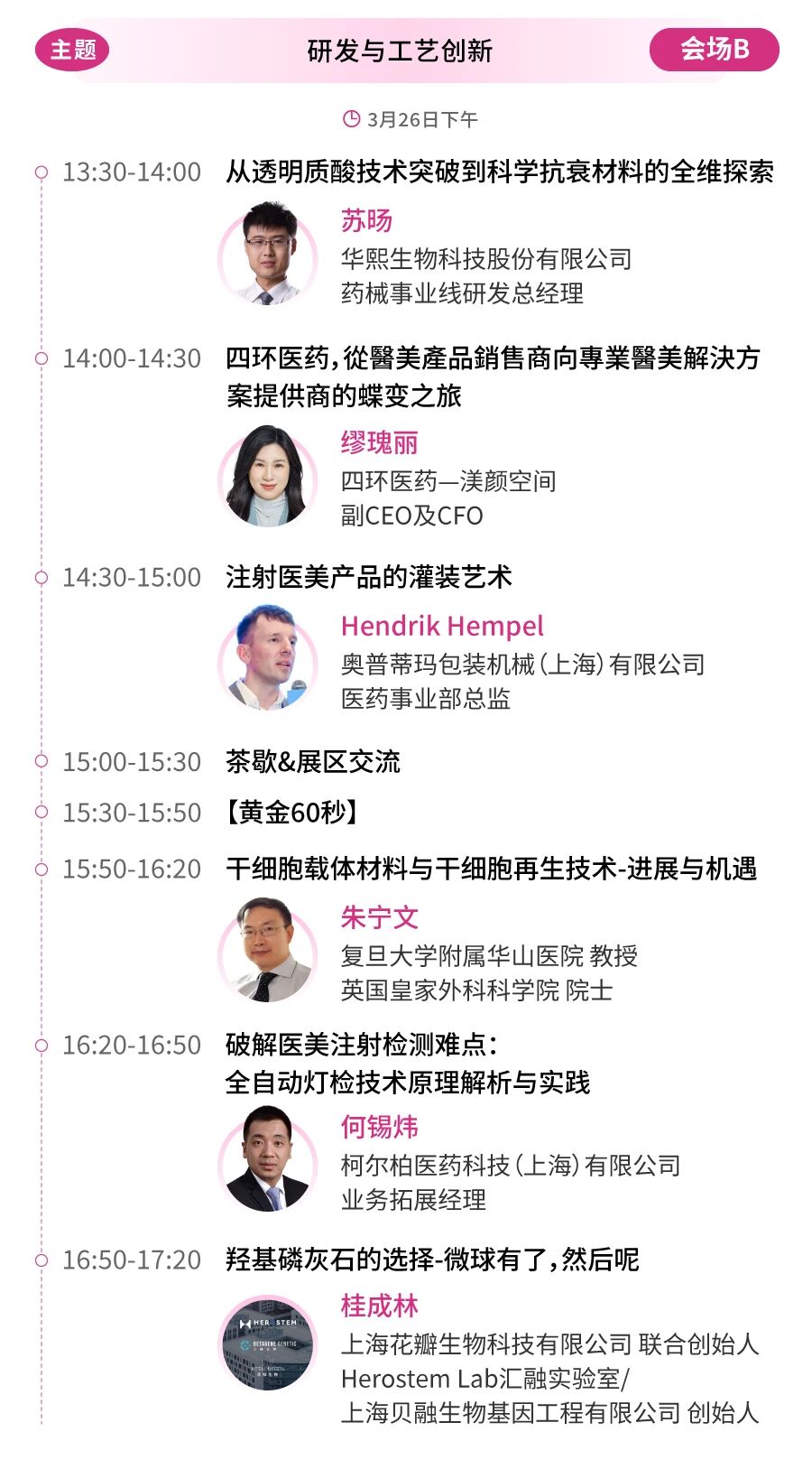 议程首曝!华熙/协合/四环/斐缦等60+巨头首度同框,共探医美新征程!(图6) 议程首曝!华熙/协合/四环/斐缦等60+巨头首度同框,共探医美新征程!(图6)