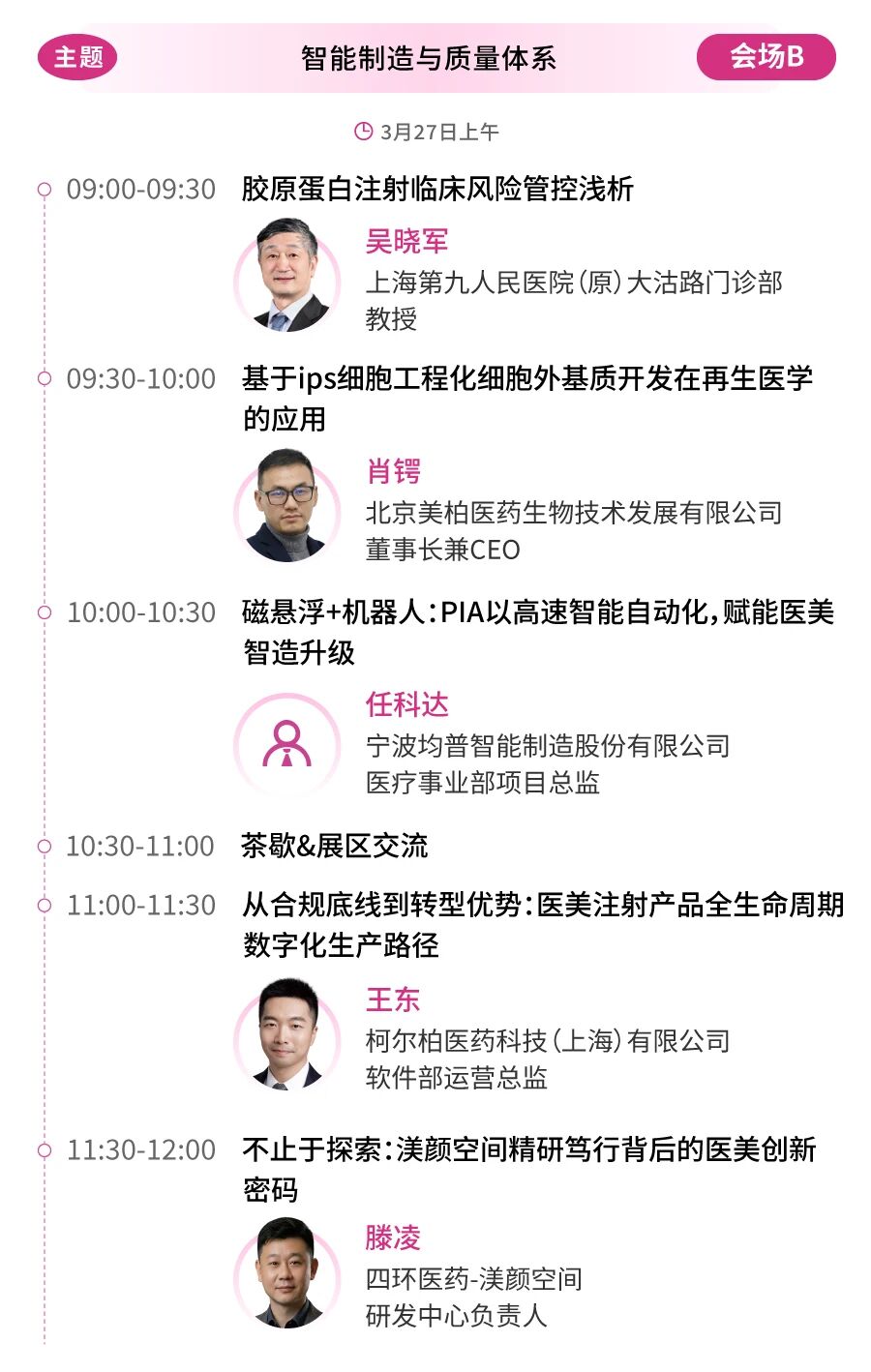 议程首曝!华熙/协合/四环/斐缦等60+巨头首度同框,共探医美新征程!(图10) 议程首曝!华熙/协合/四环/斐缦等60+巨头首度同框,共探医美新征程!(图10)