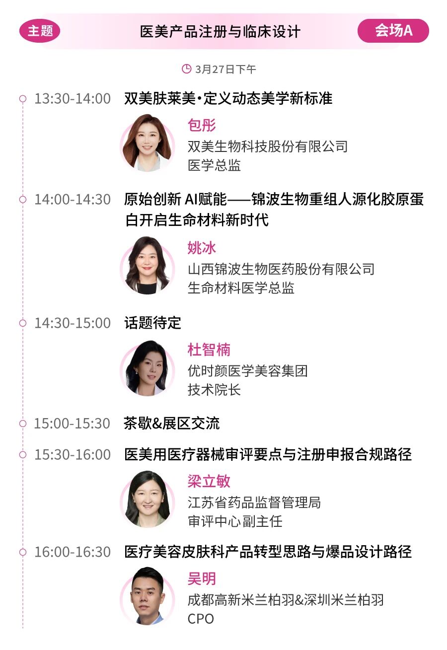 议程首曝!华熙/协合/四环/斐缦等60+巨头首度同框,共探医美新征程!(图14) 议程首曝!华熙/协合/四环/斐缦等60+巨头首度同框,共探医美新征程!(图14)